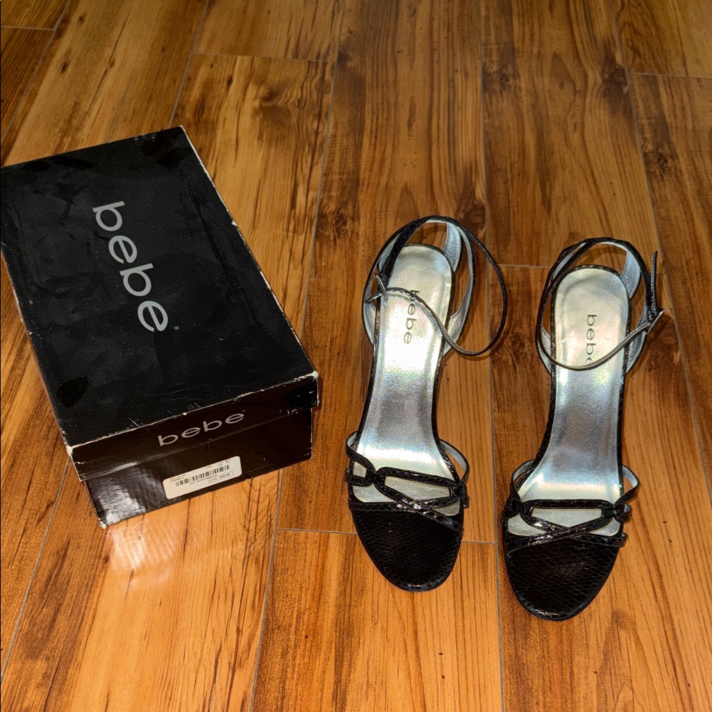 Bebe Pamela Strappy Heels